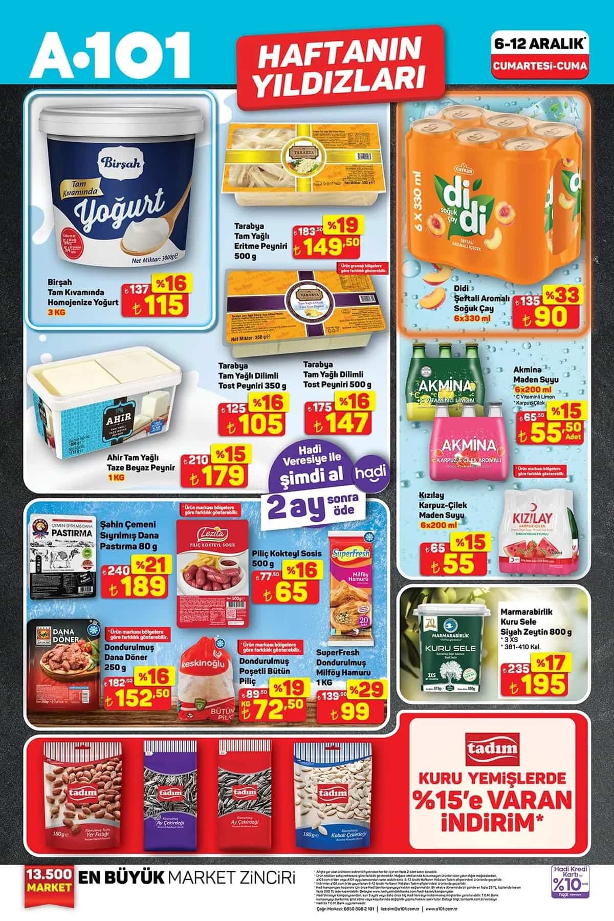 6 aralik 2025 A101 katalogu