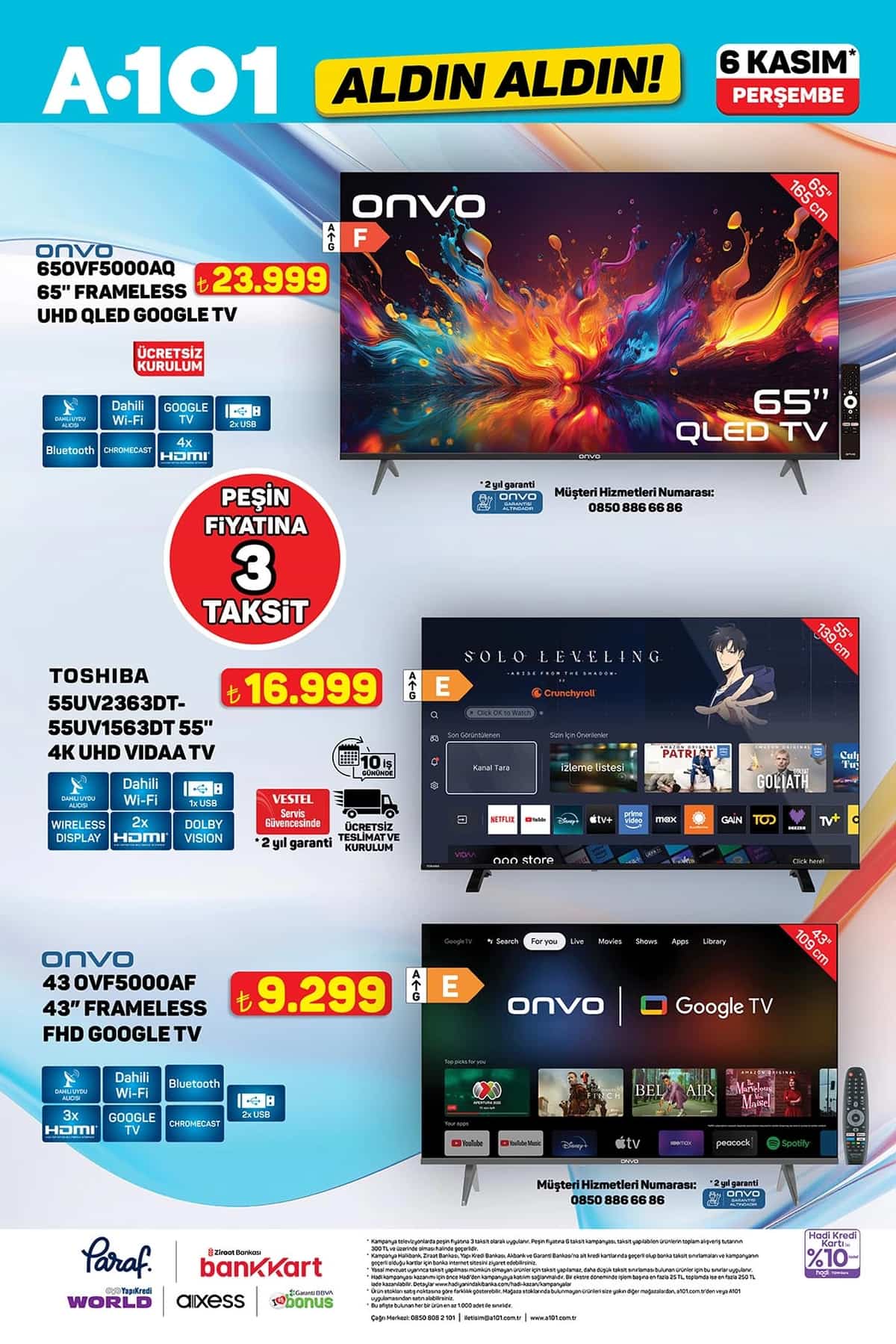 A101 6 kasim 2025 aktuel katalogu