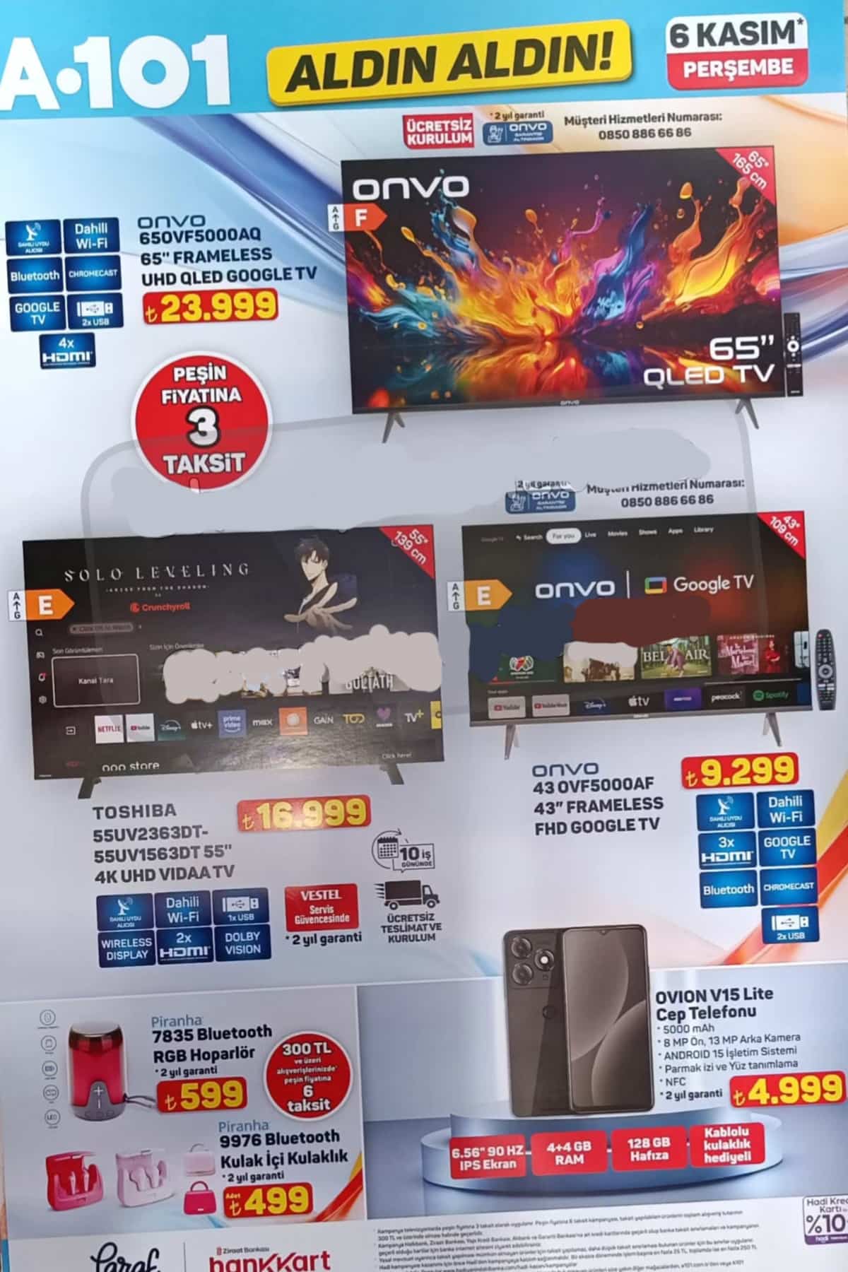 A101 6 kasim 2025 aktuel katalogu