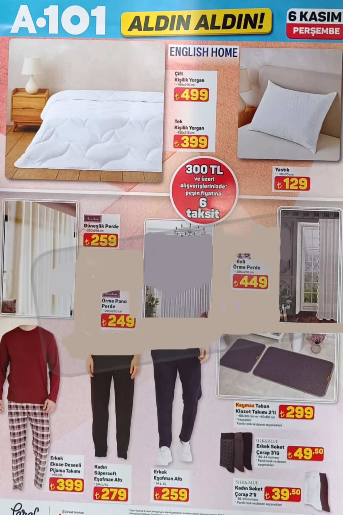 6 kasim 2025 A101 aktuel