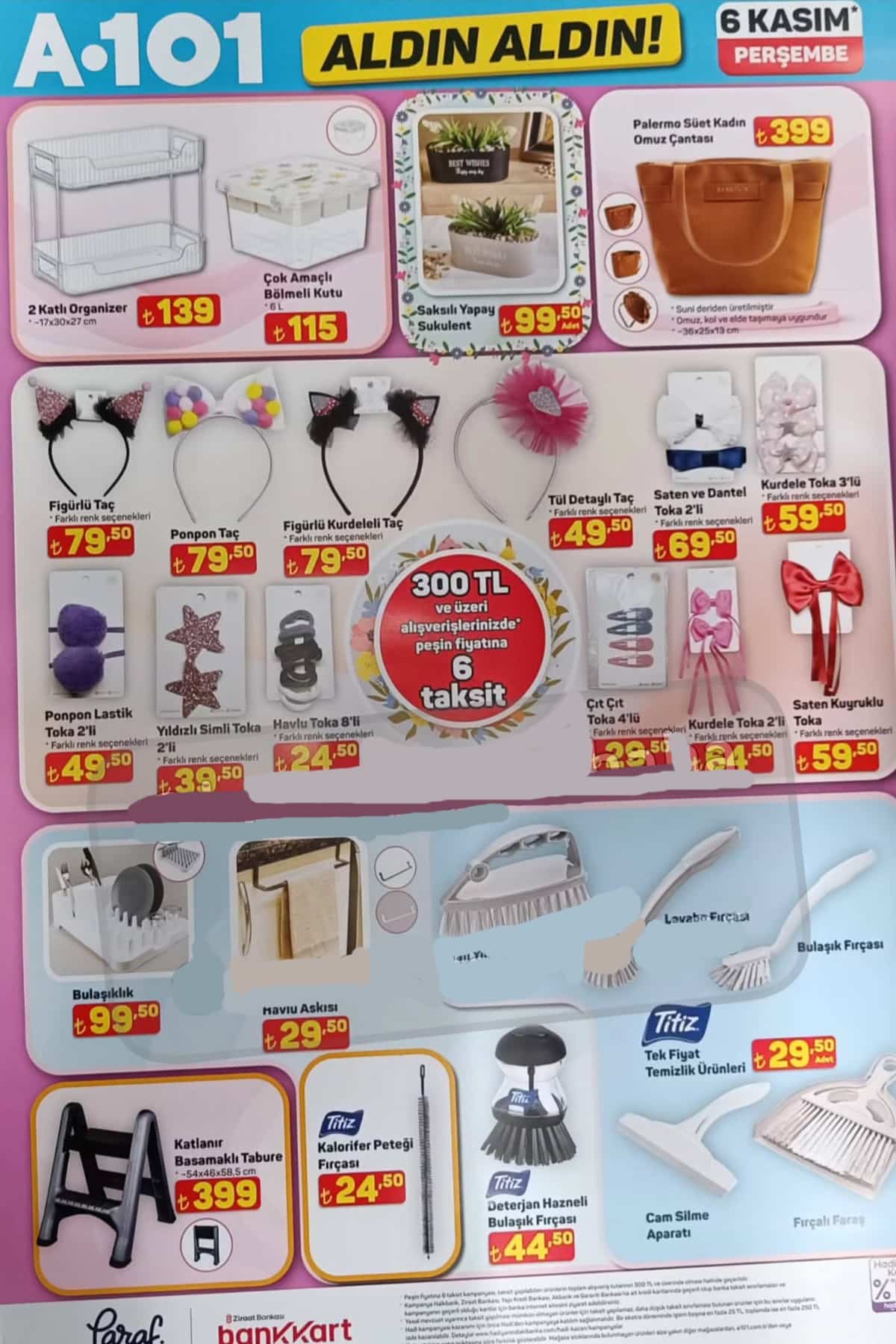 A101 katalog 6 kasim 2025