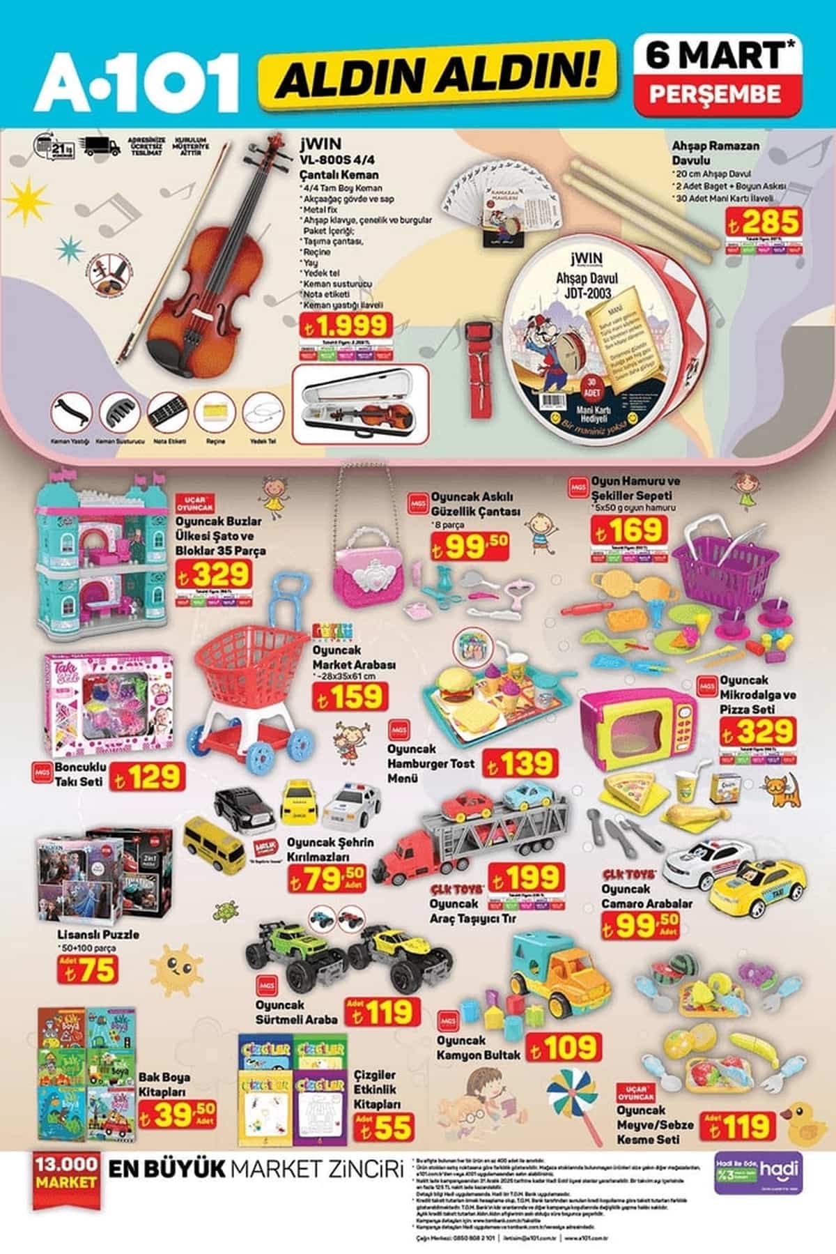 A101 brosur 6 mart 2025