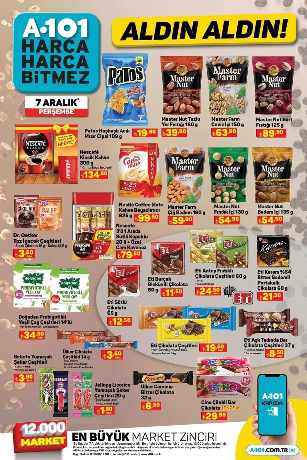7 aralik a101 indirim 2023