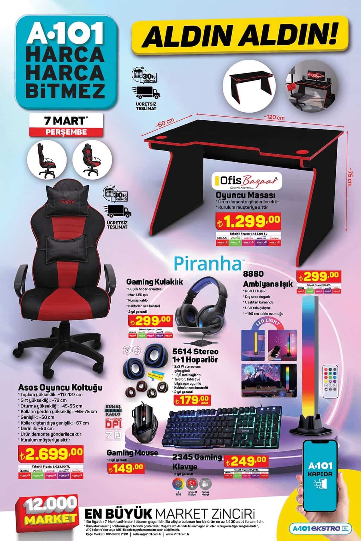 A101 katalog 7 mart 2024