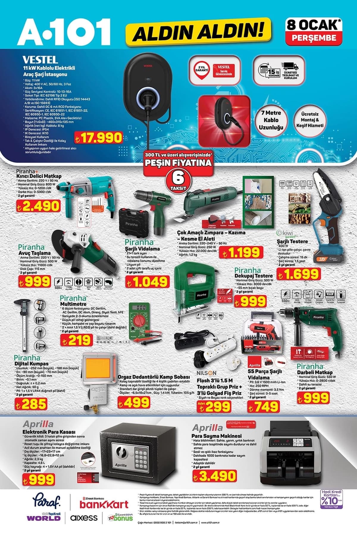 A101 aktuel 8 ocak 2026