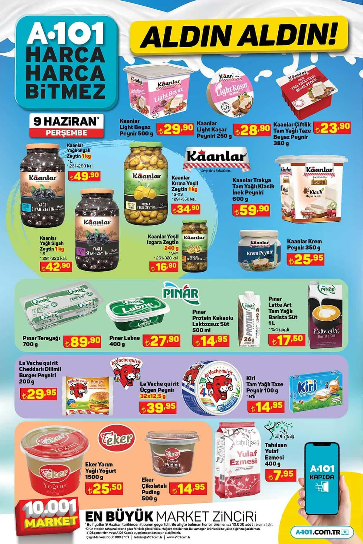 9 haziran a101 aldin aldin