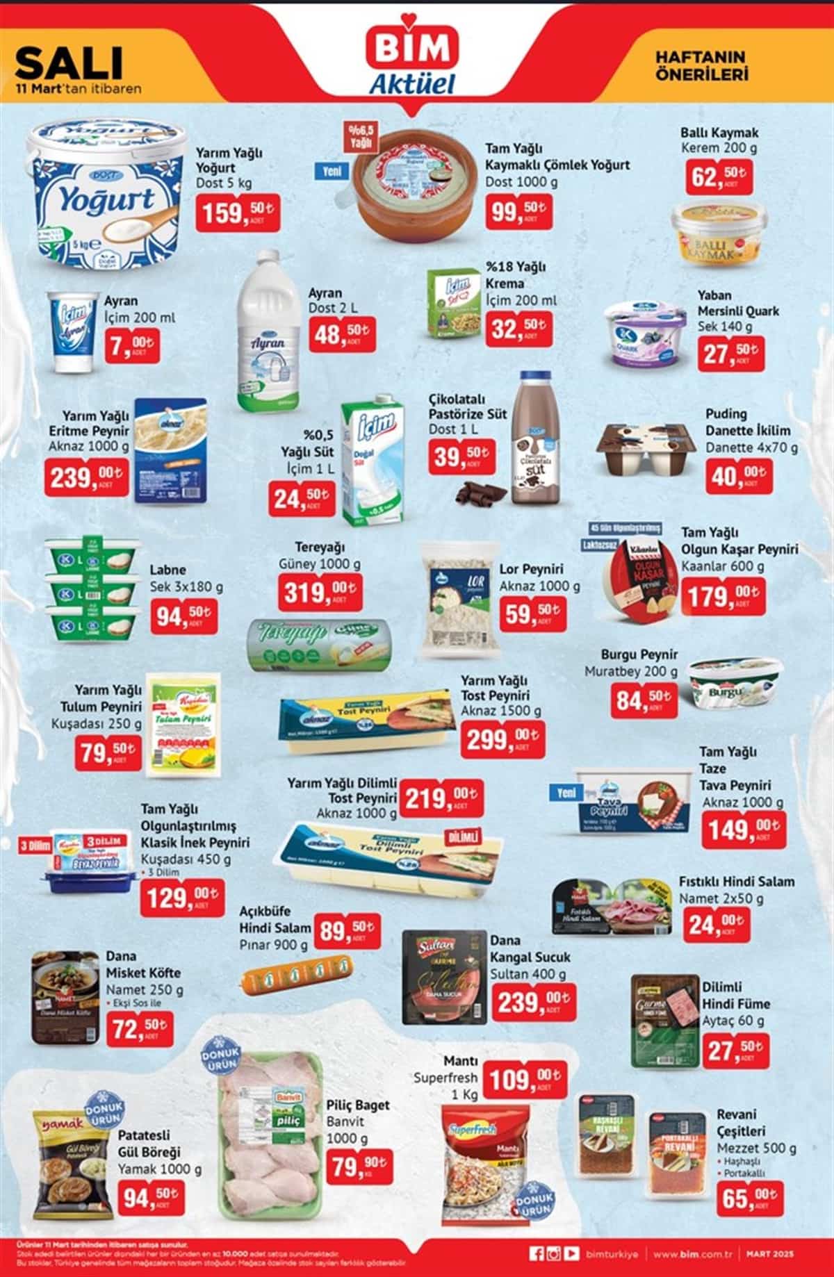 Bim 11 mart 2025 aktuel katalogu