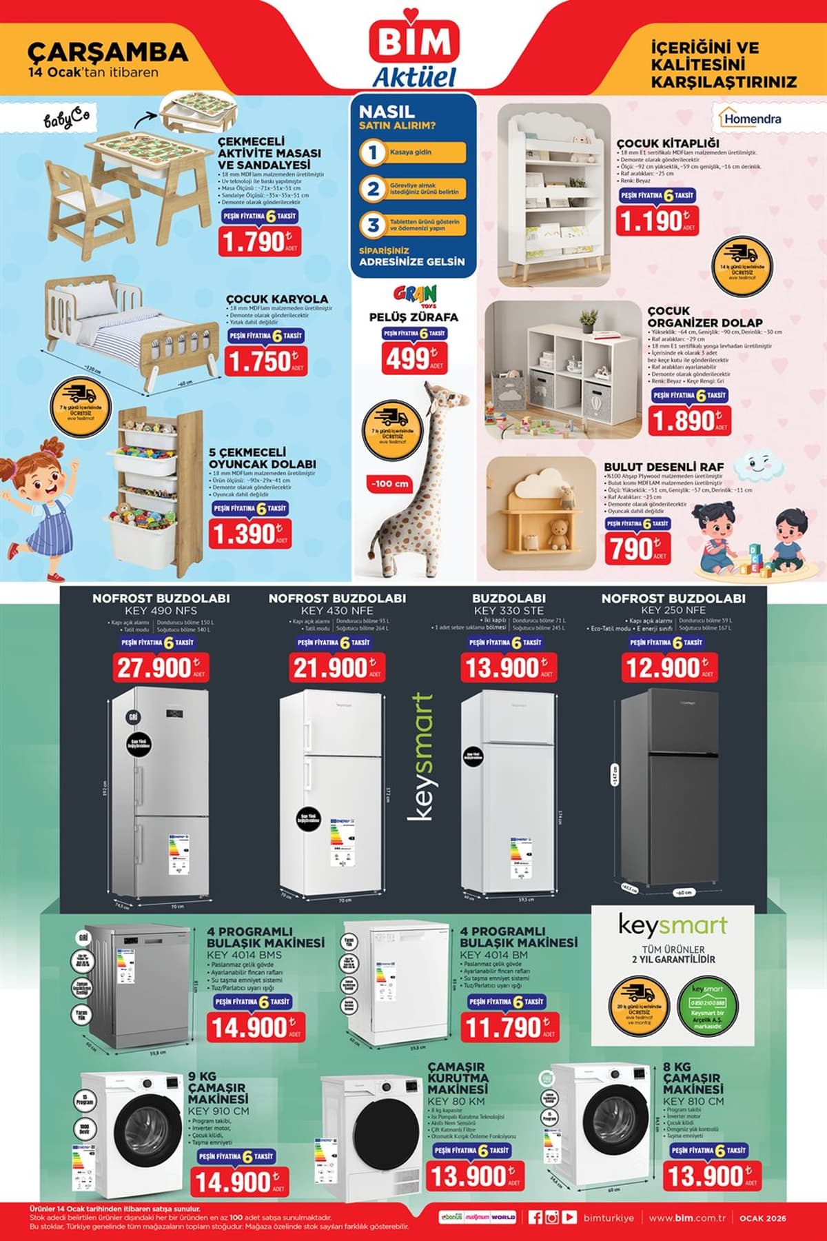 13 ocak 2026 bim katalogu