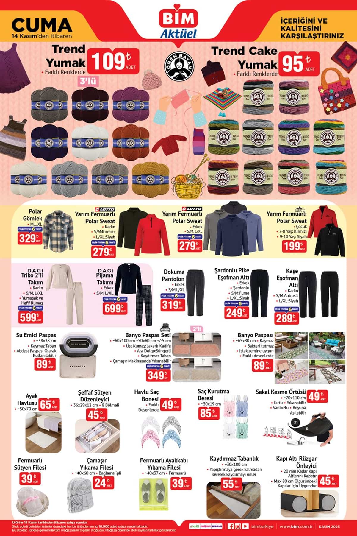14 kasim 2025 Bim aktuel