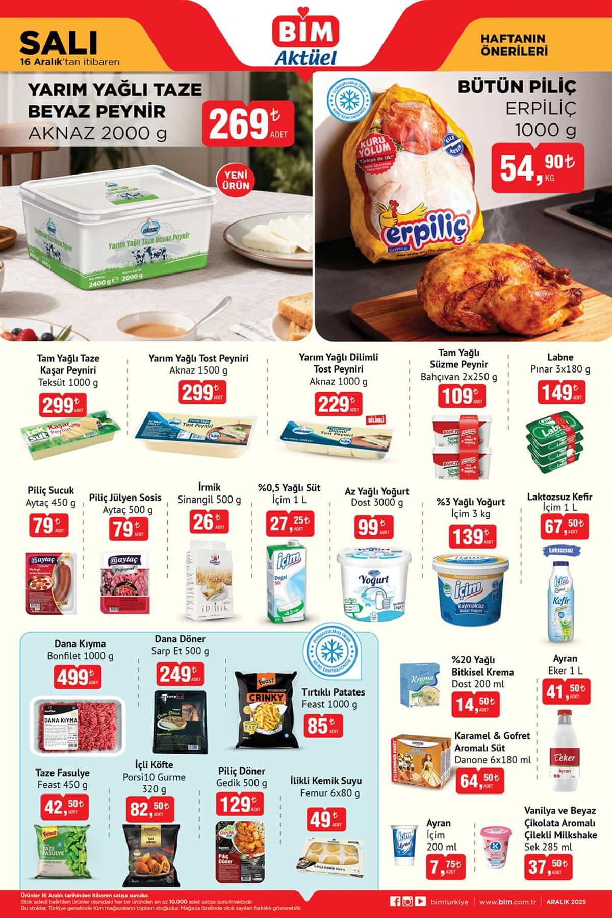 Bim 16 aralik 2025 aktuel katalogu