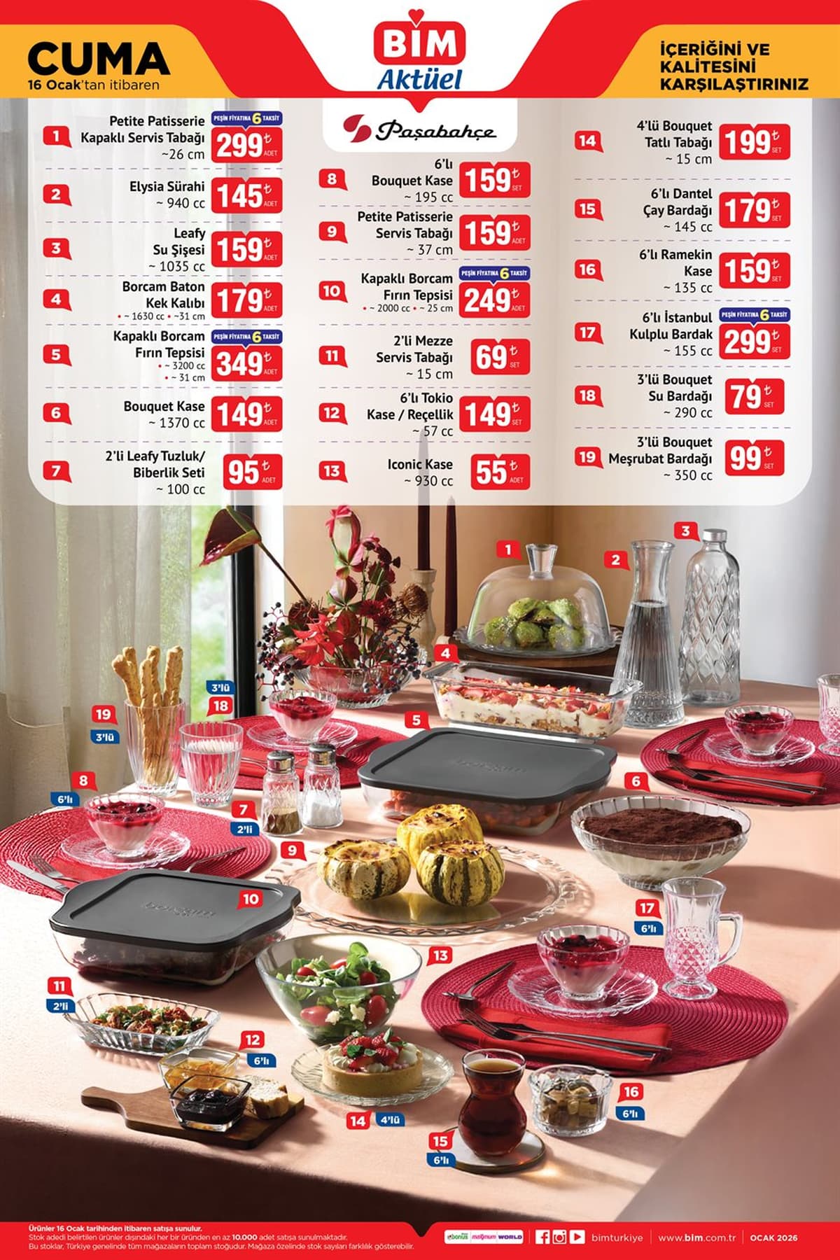 16 ocak 2026 Bim aktuel