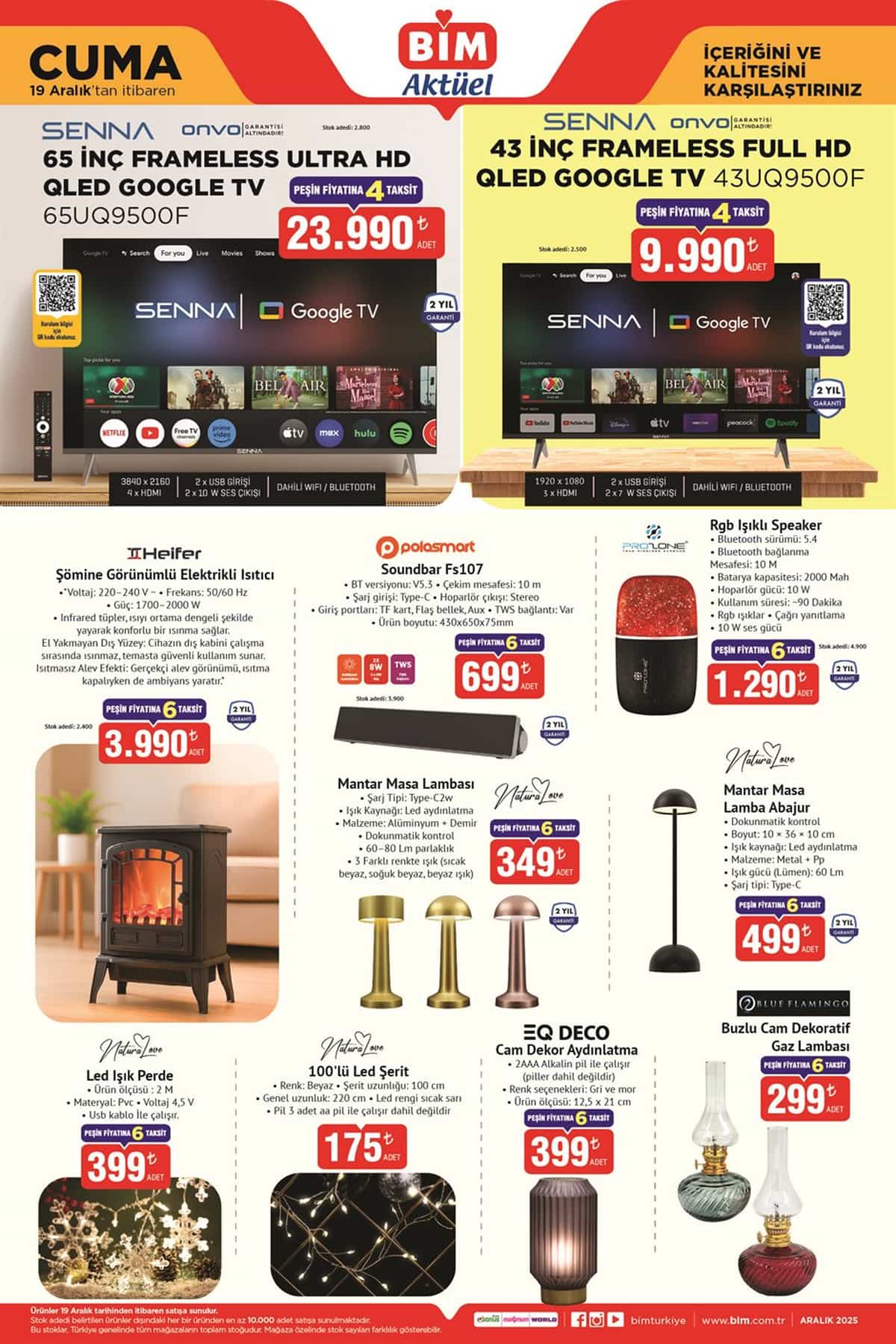 Bim 19 aralik 2025 aktuel katalogu