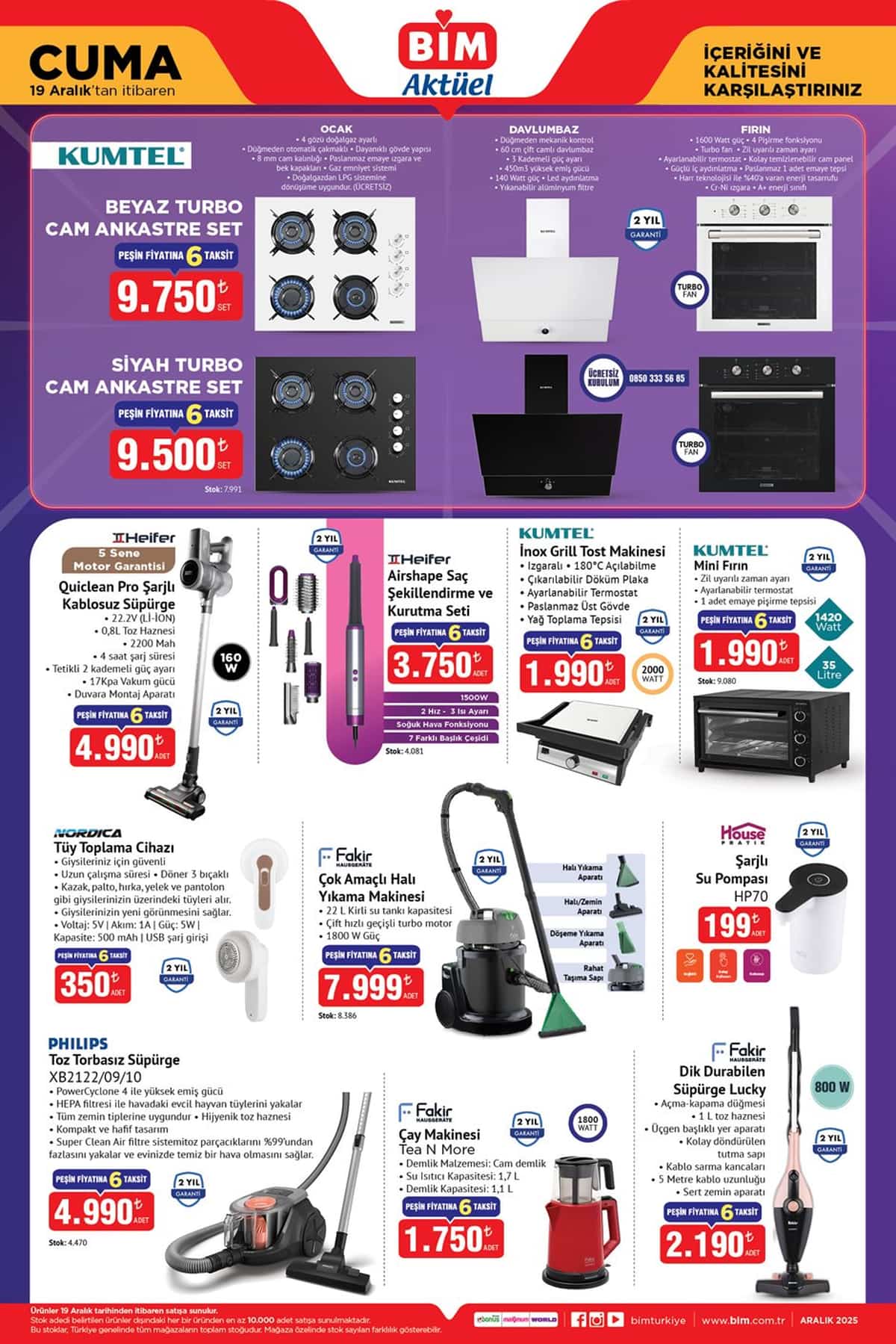 19 aralik 2025 Bim katalogu