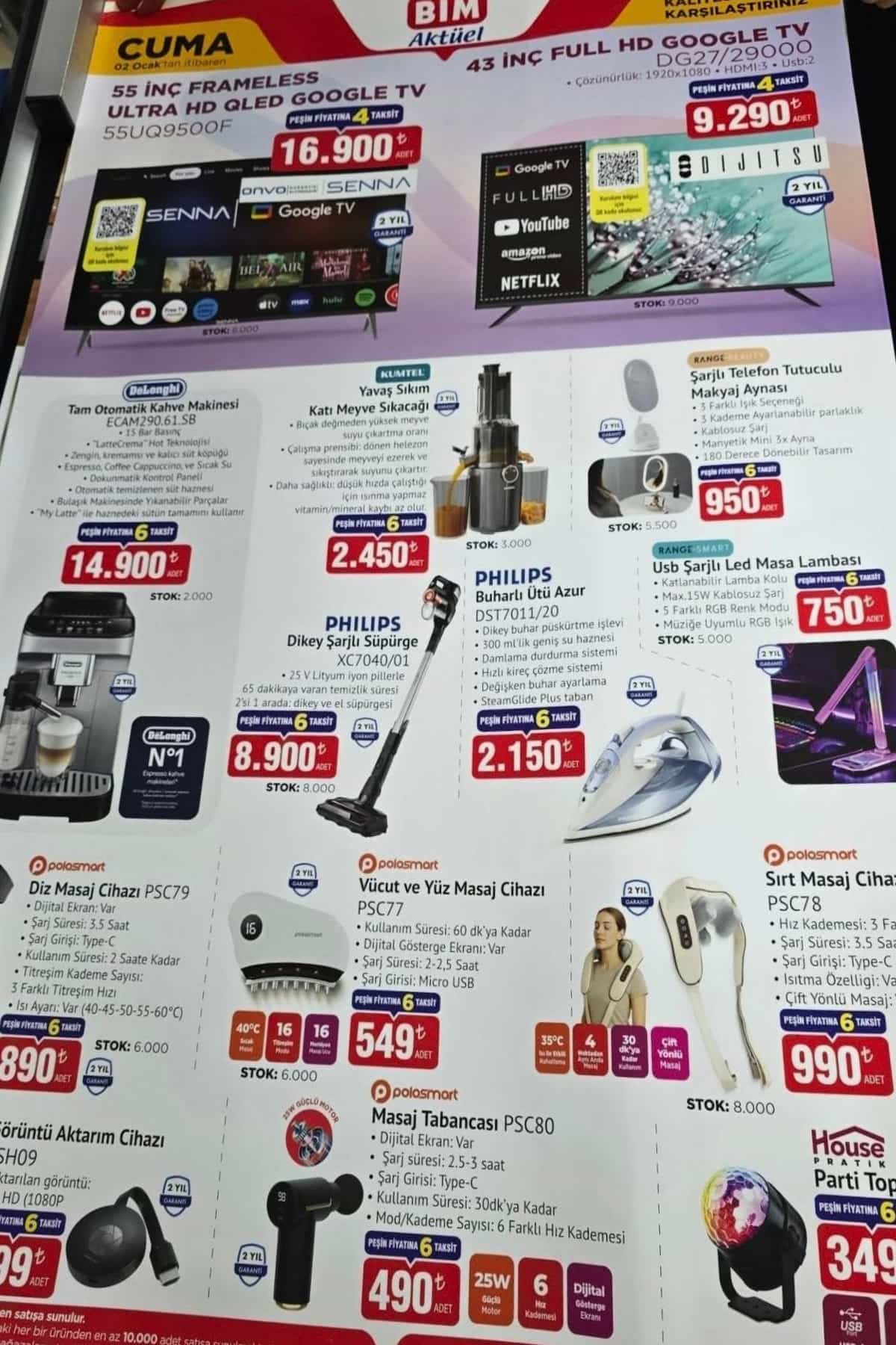 Bim 2 ocak 2026 aktuel katalogu