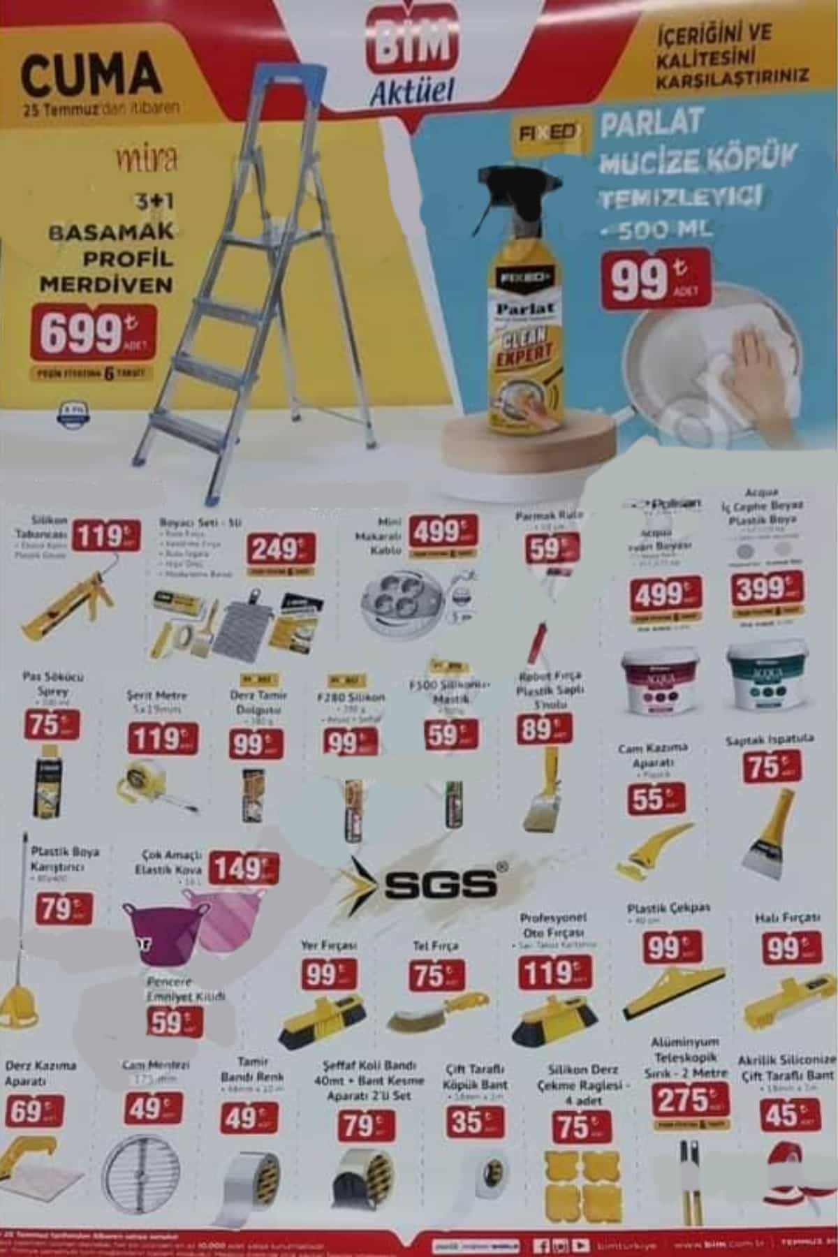25 temmuz Bim katalog 2025