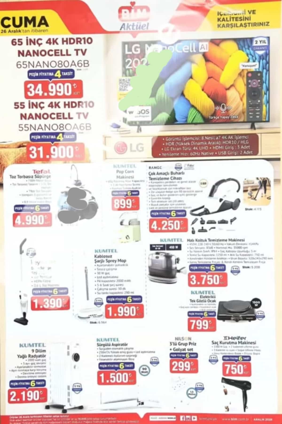 Bim 26 aralik 2025 aktuel katalogu