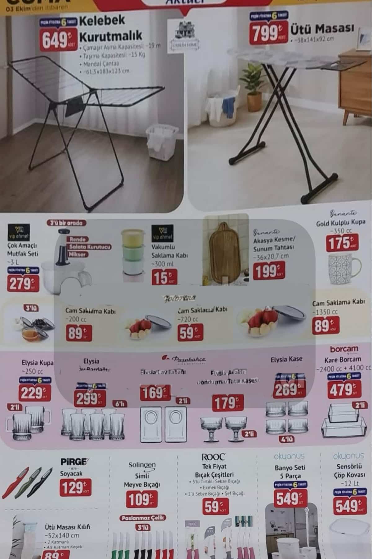 3 ekim Bim katalogu 2025