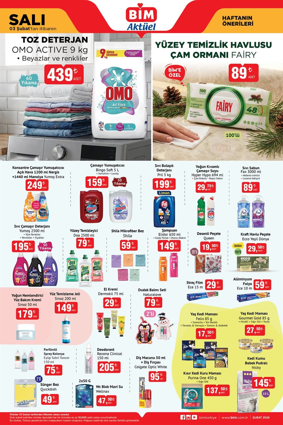 Bim 3 subat 2026 aktuel katalogu