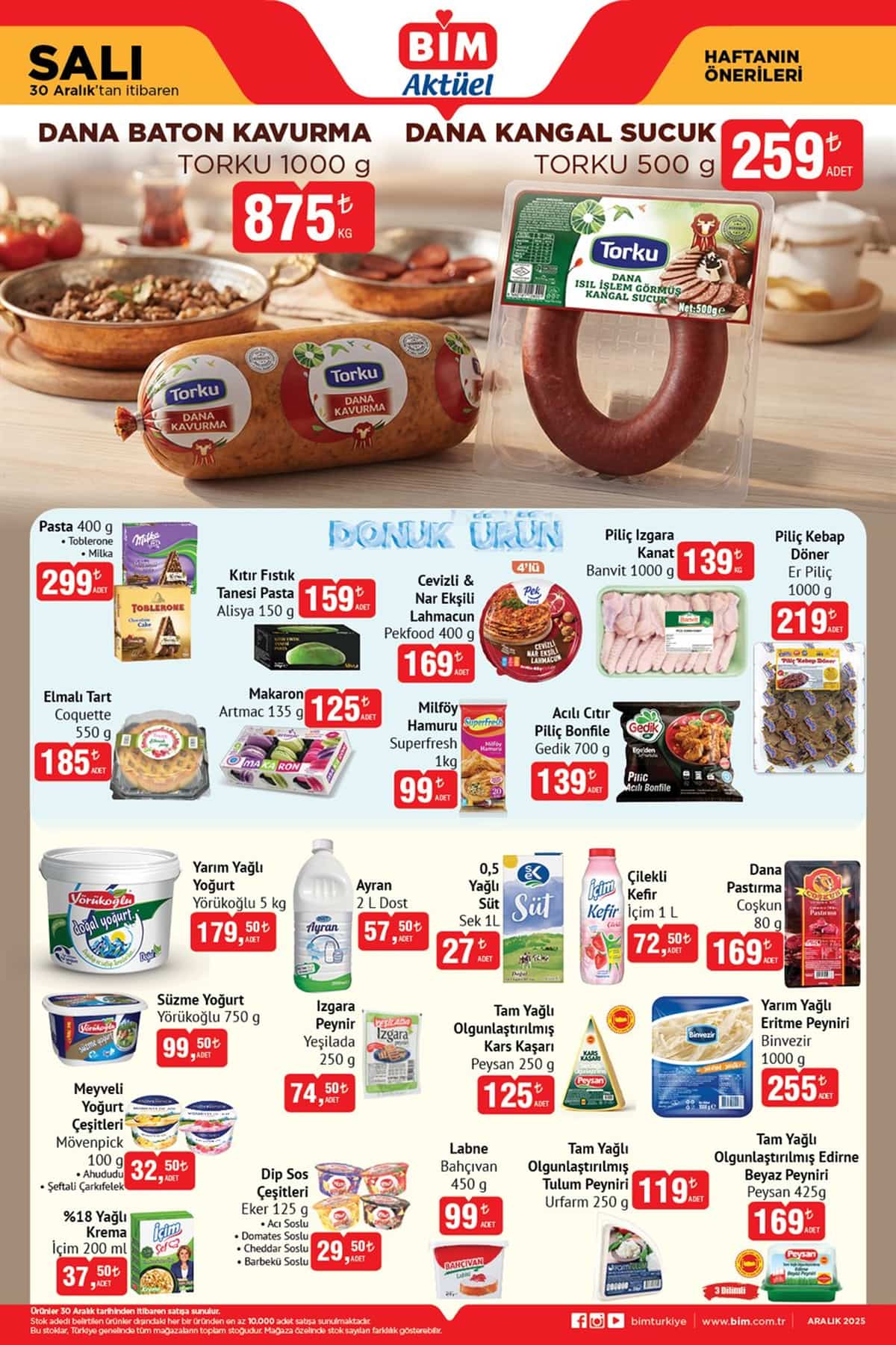 Bim 30 aralik 2025 aktuel katalogu