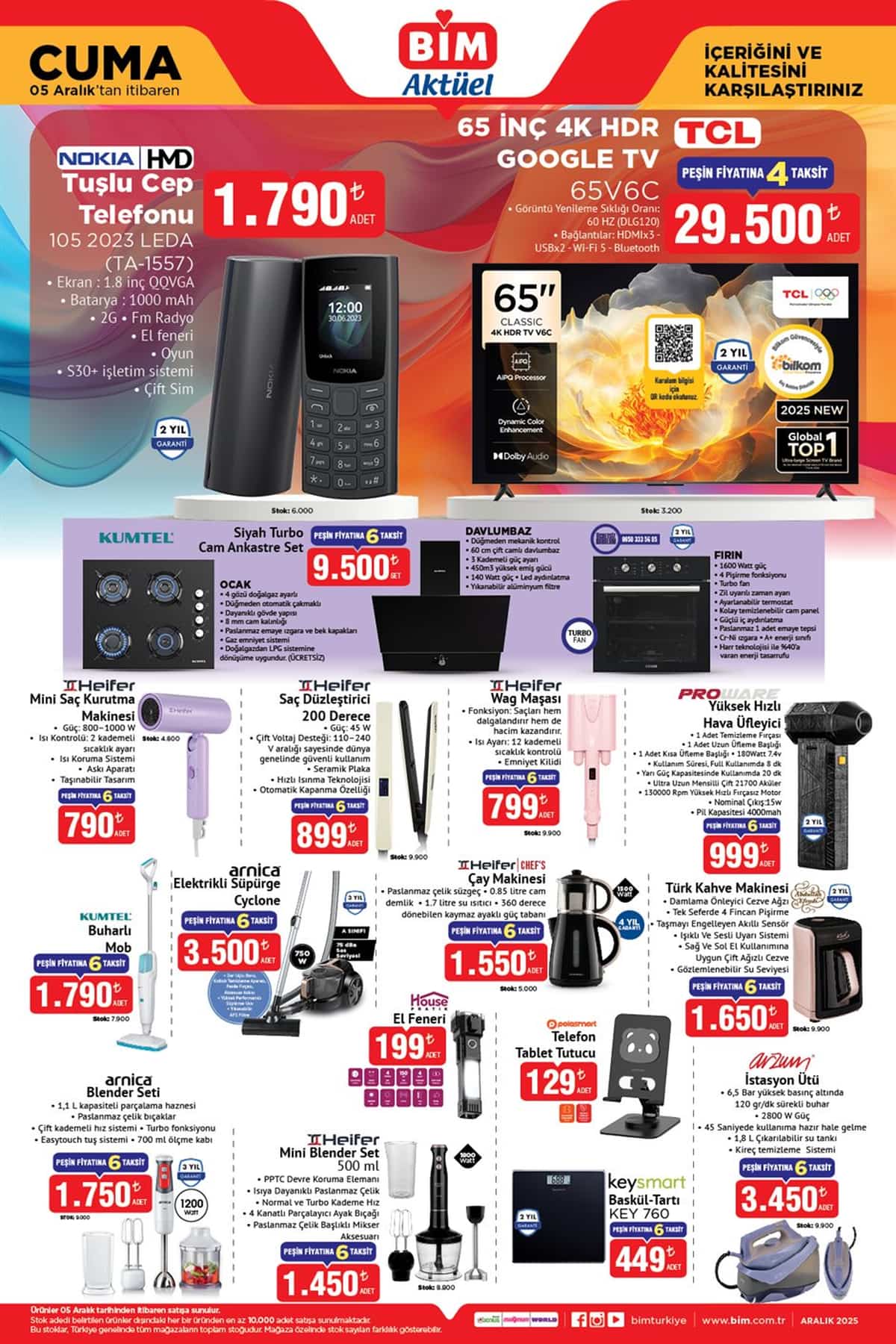 Bim 5 aralik 2025 aktuel katalogu