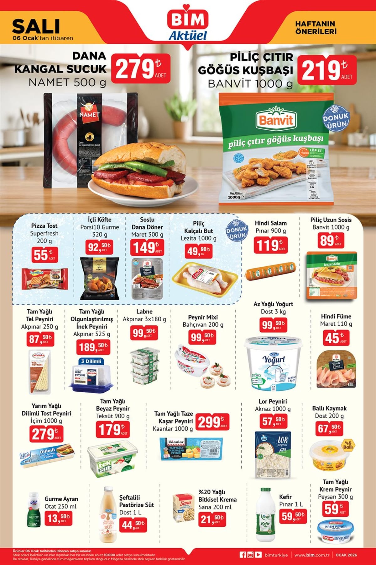 Bim 6 ocak 2026 aktuel katalogu