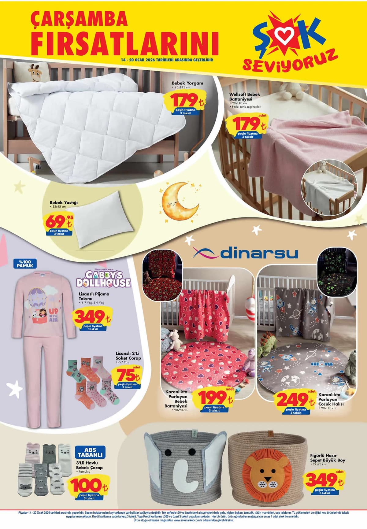 Sok 14 ocak 2026 aktuel katalogu