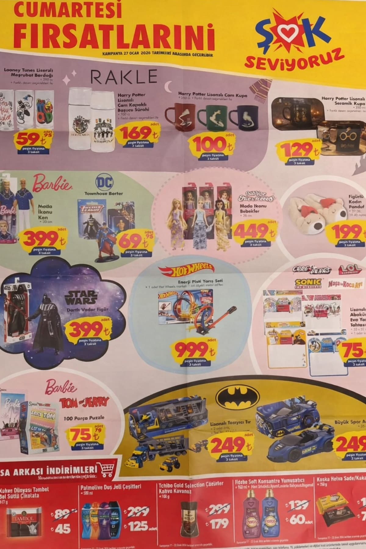 17 ocak 2026 Sok katalogu