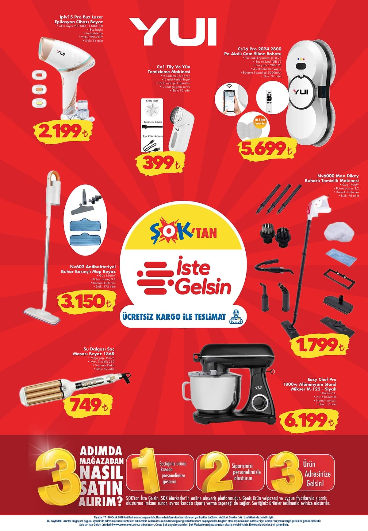 Sok 17 ocak 2026 aktuel urunler