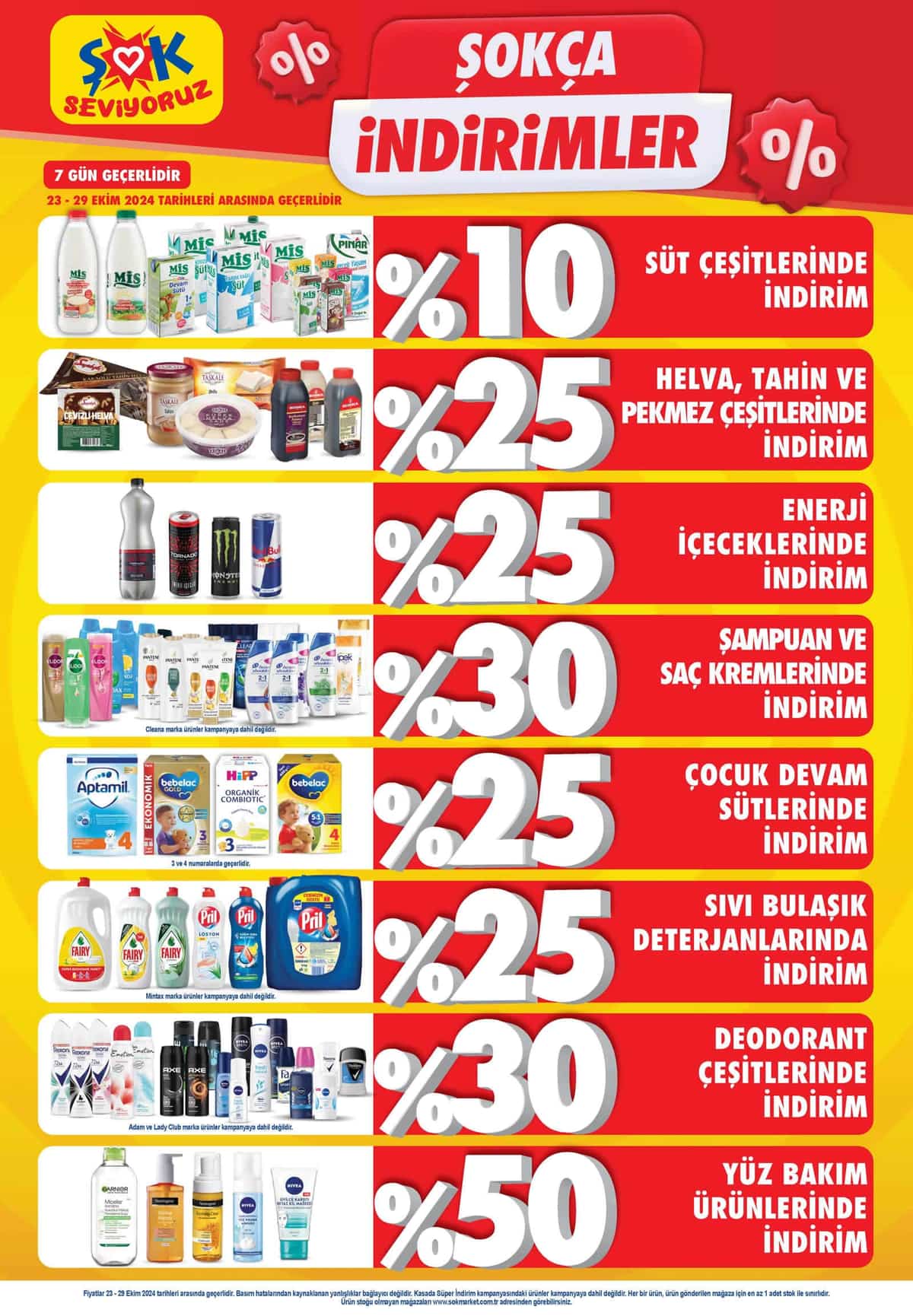 Sok 23 ekim 2024 aktuel urunler