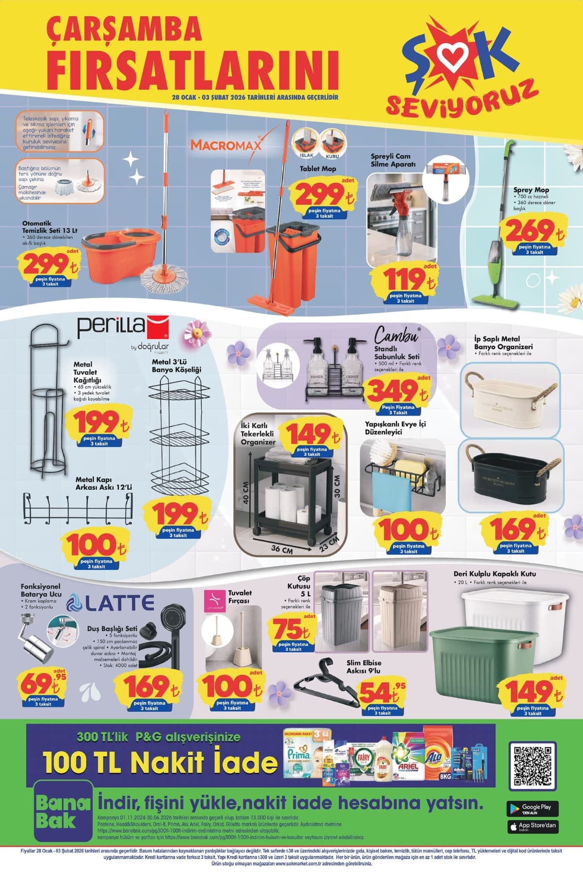 28 ocak 2026 Sok katalogu