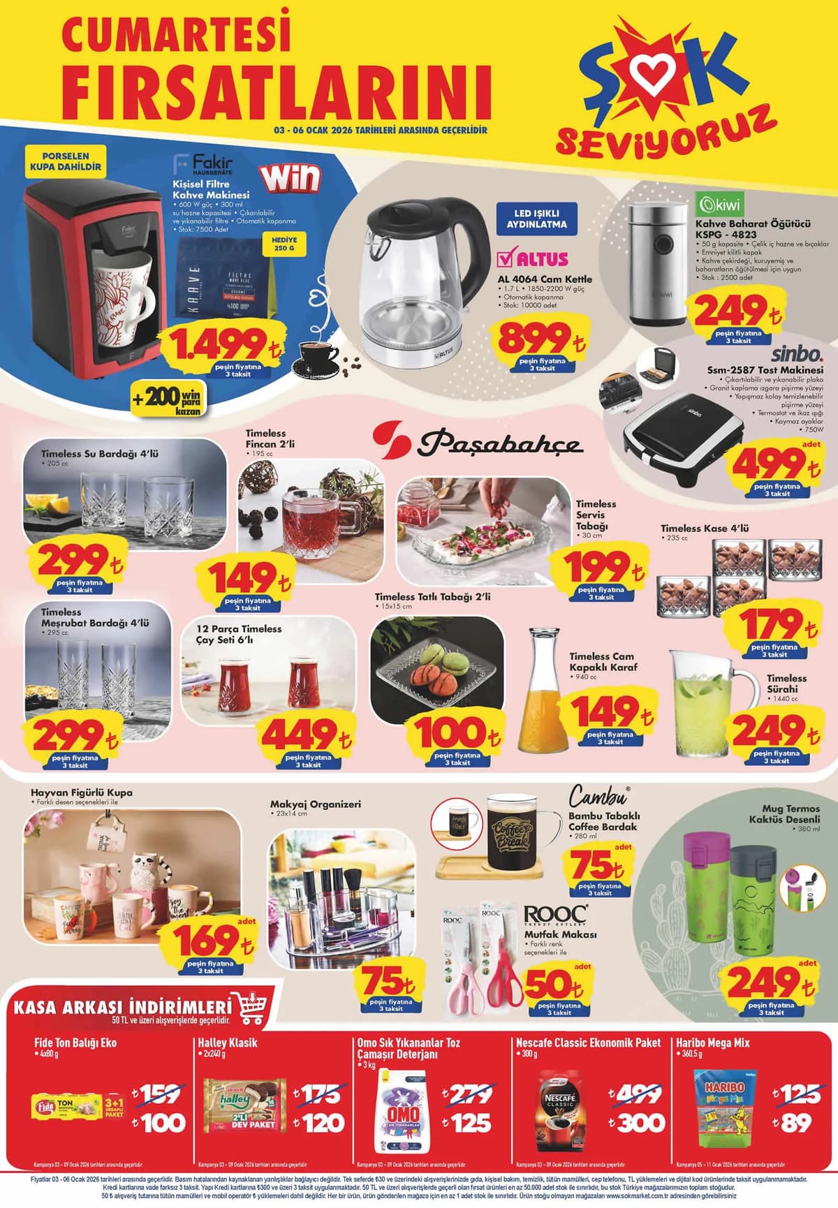 Sok 3 ocak 2026 aktuel katalogu