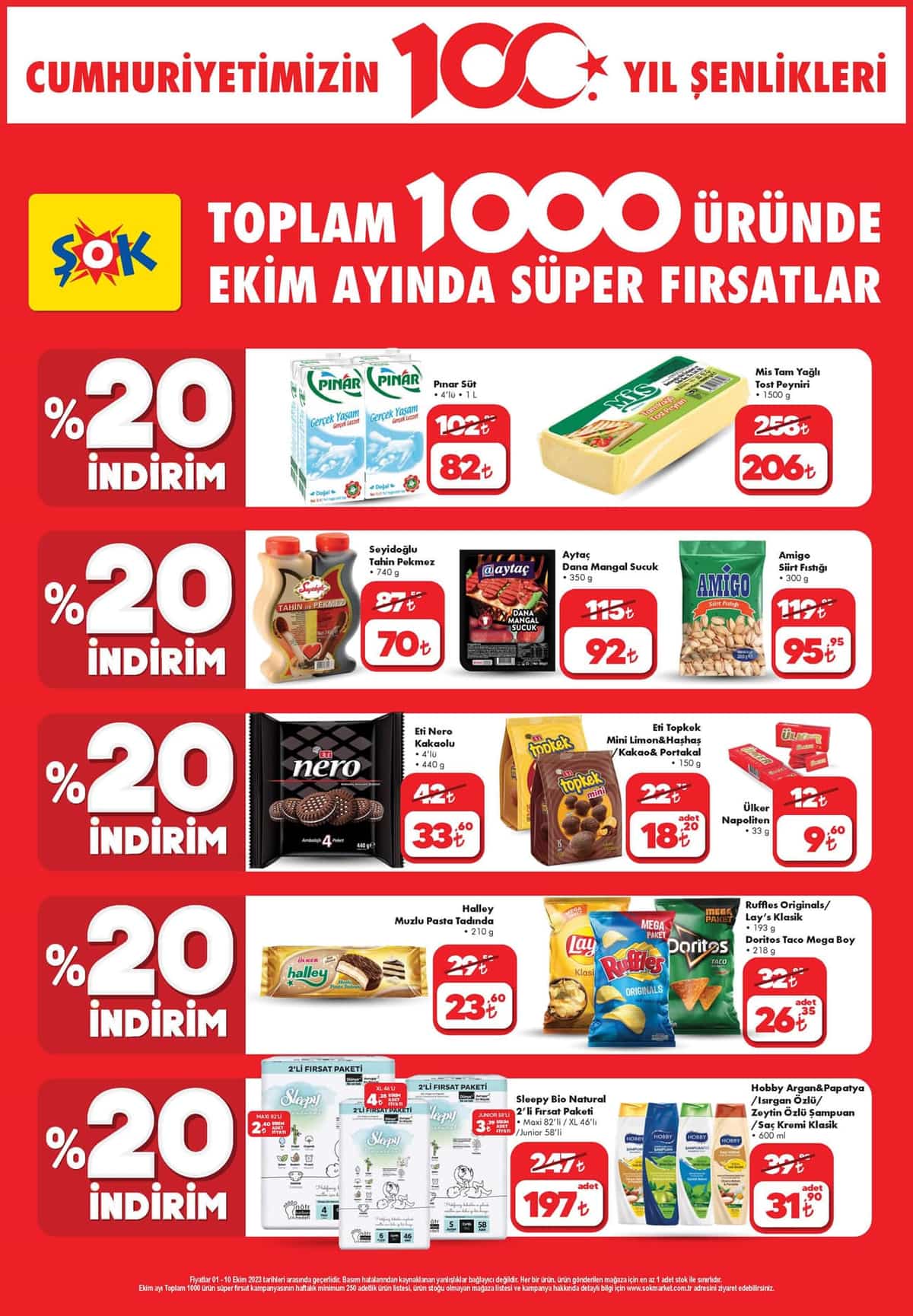 sok indirim 4 ekim 2023