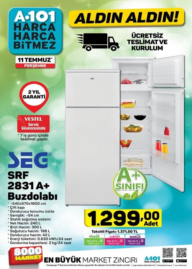 A101 11 TEMMUZ 2019 AKTÜEL ÜRÜNLER KATALOĞU