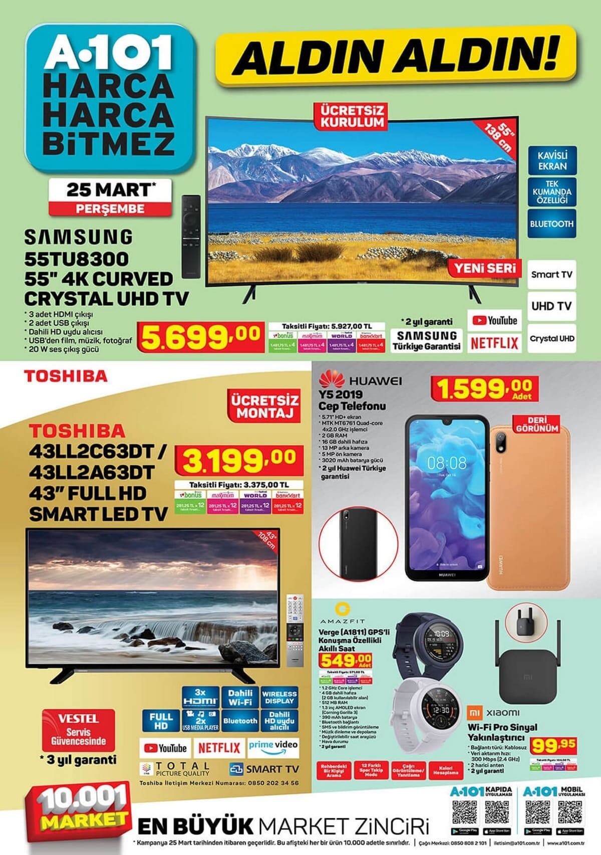25 mart 2021 a101 aktüel kataloğu