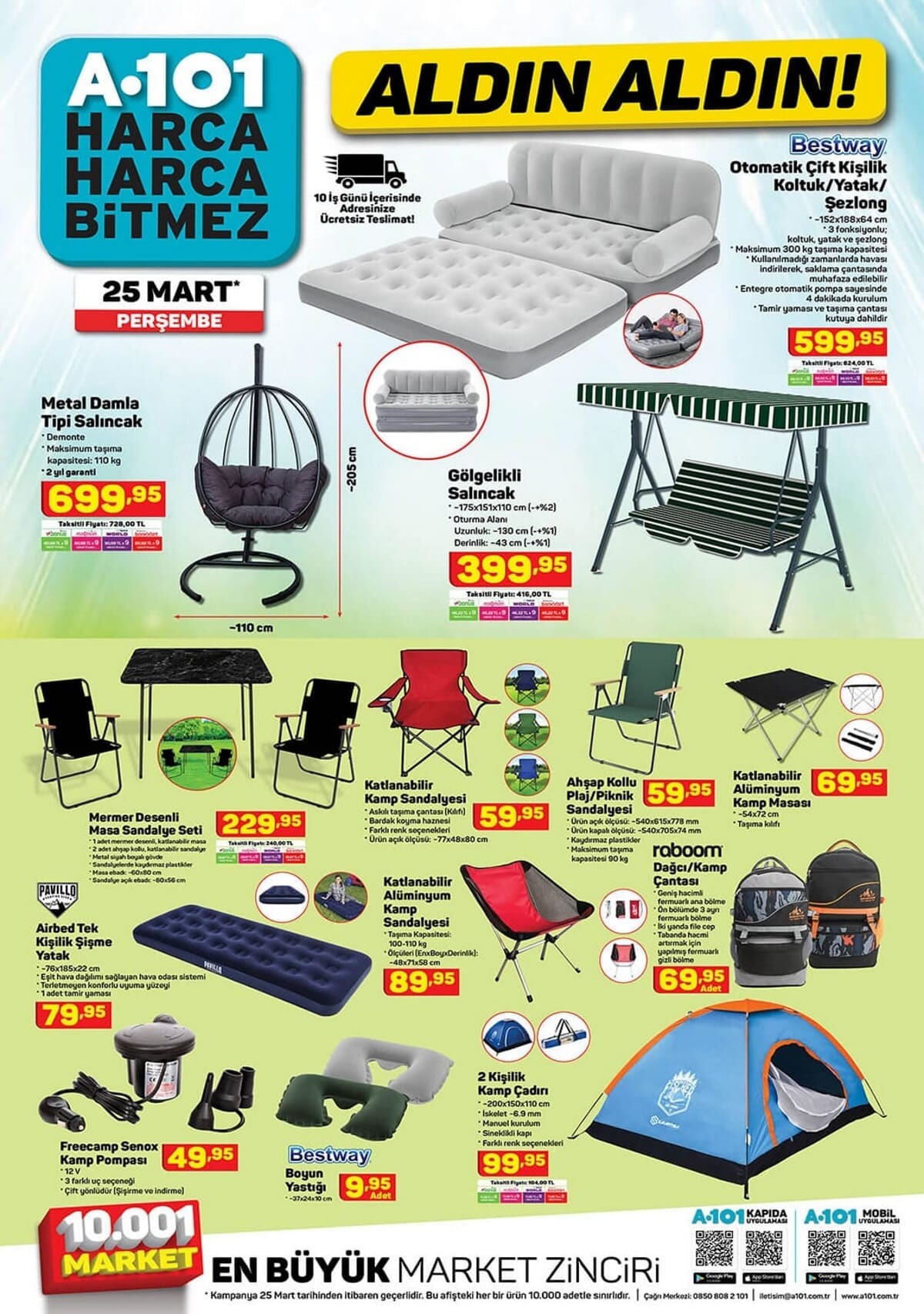 a101 25 mart aktüel kataloğu