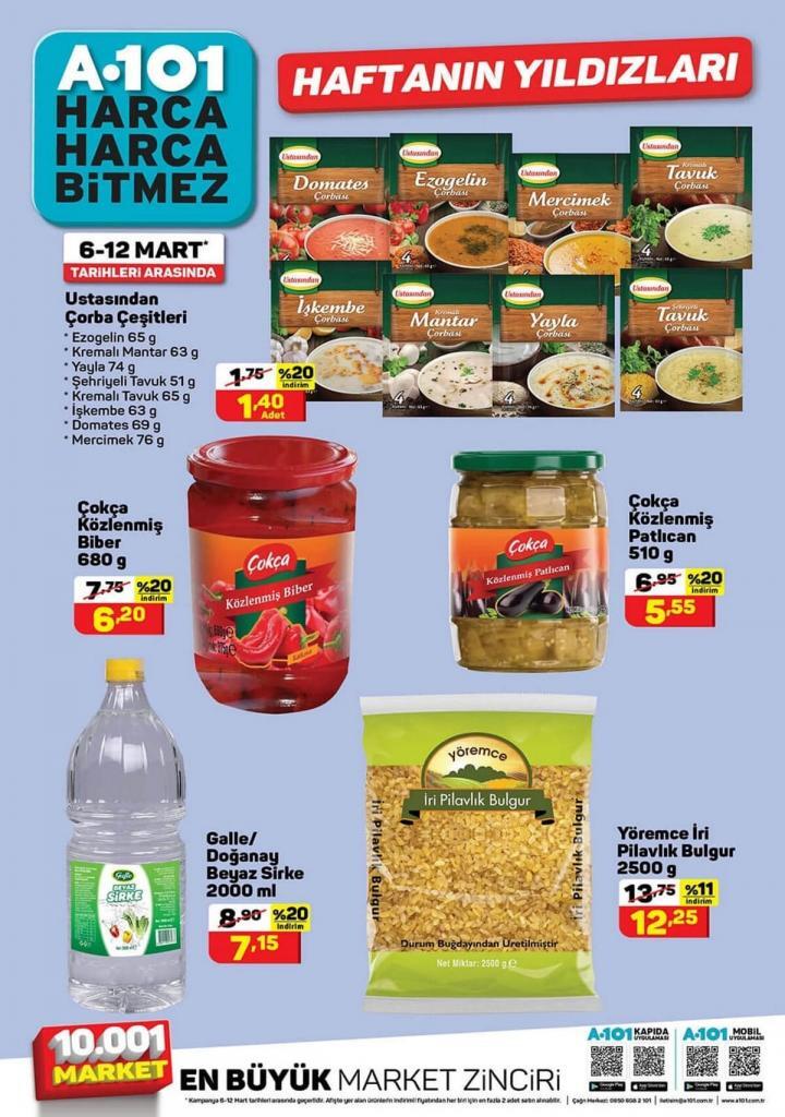 A101 6 MART 2021 HAFTA SONU KATALOĞU