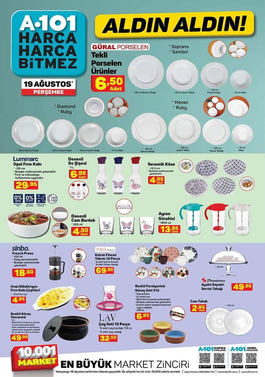 a101 aldın aldın 19 ağustos 2021