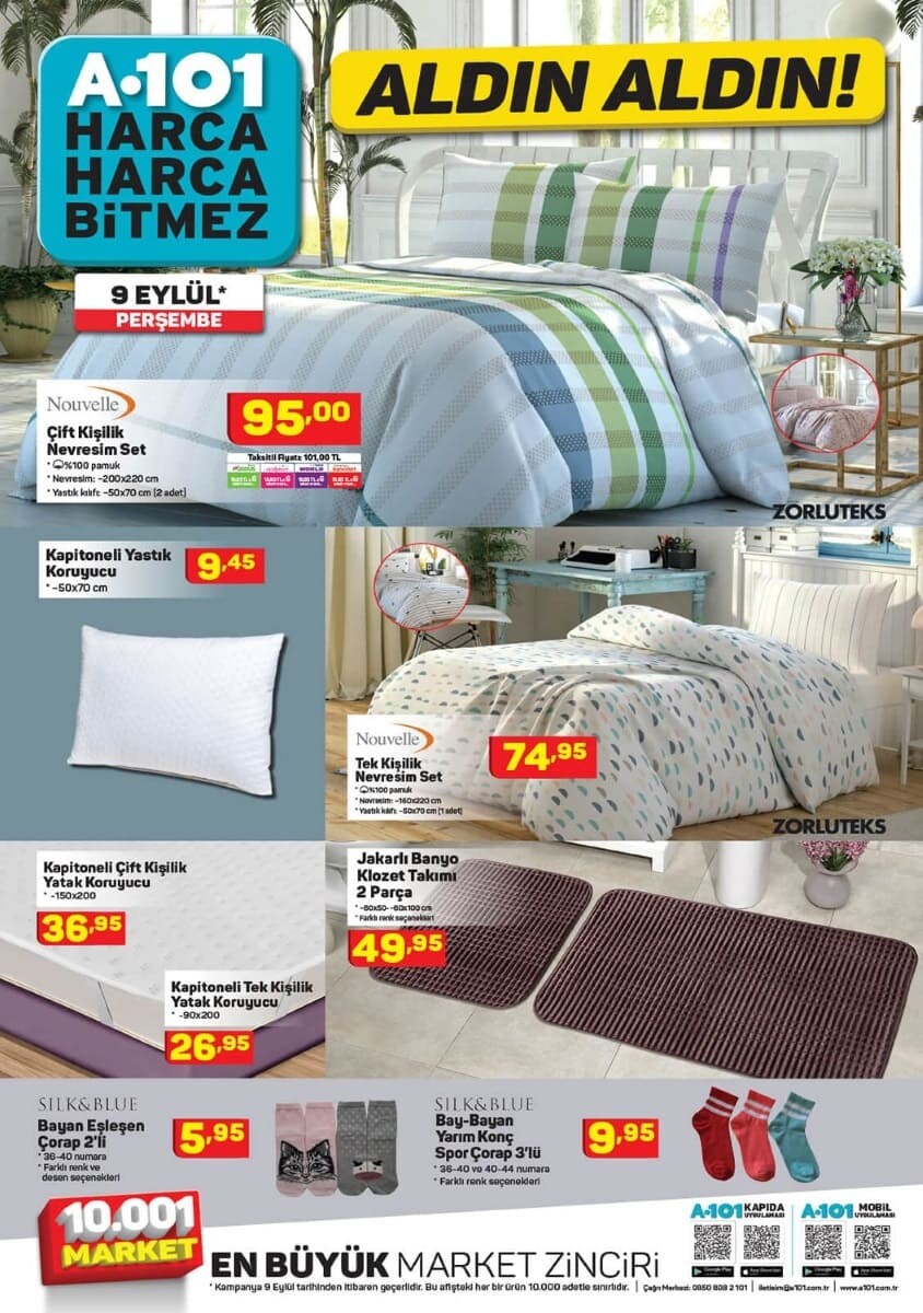a101 aktüel 9 eylül 2021