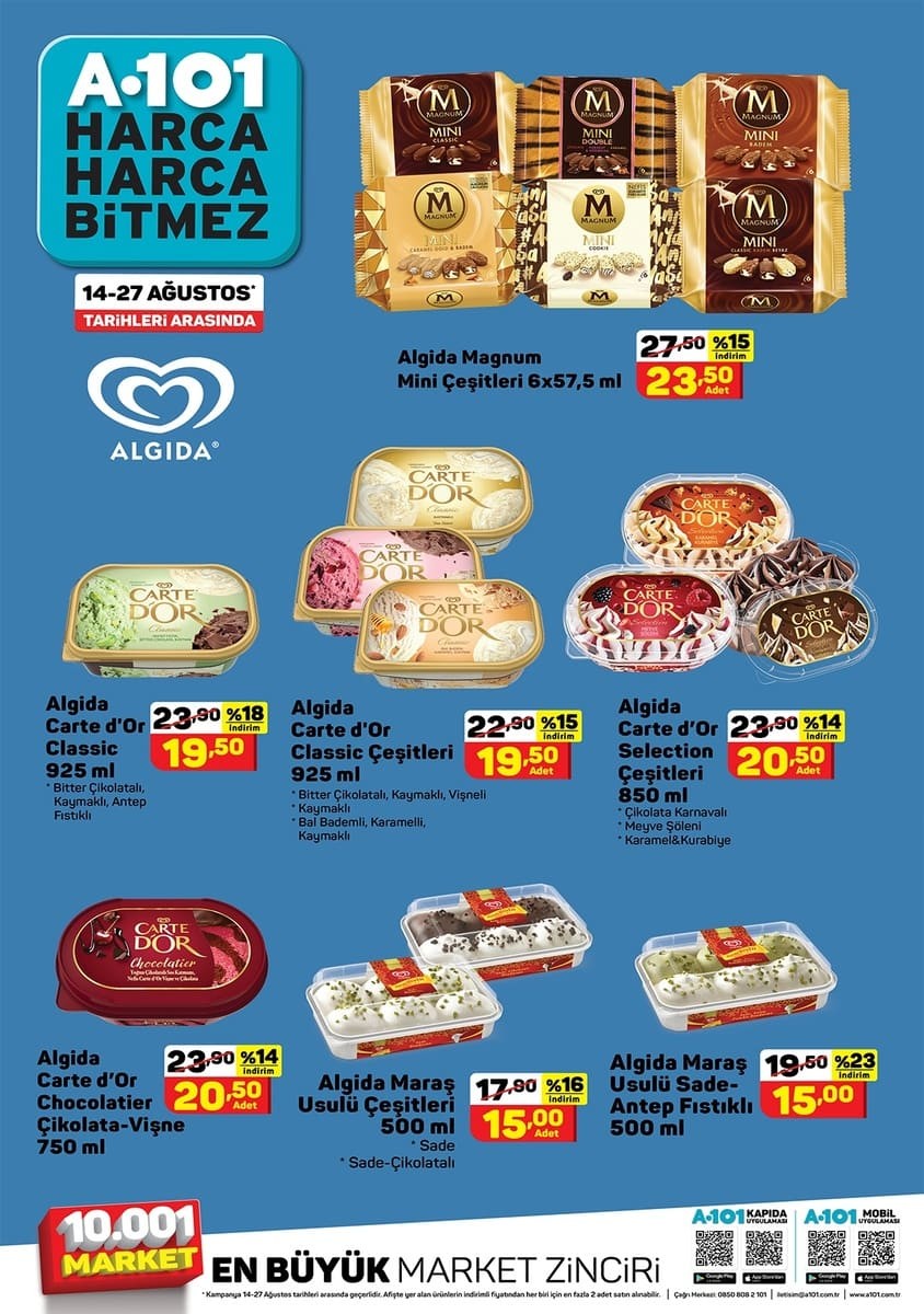 a101 haftanın yıldızları