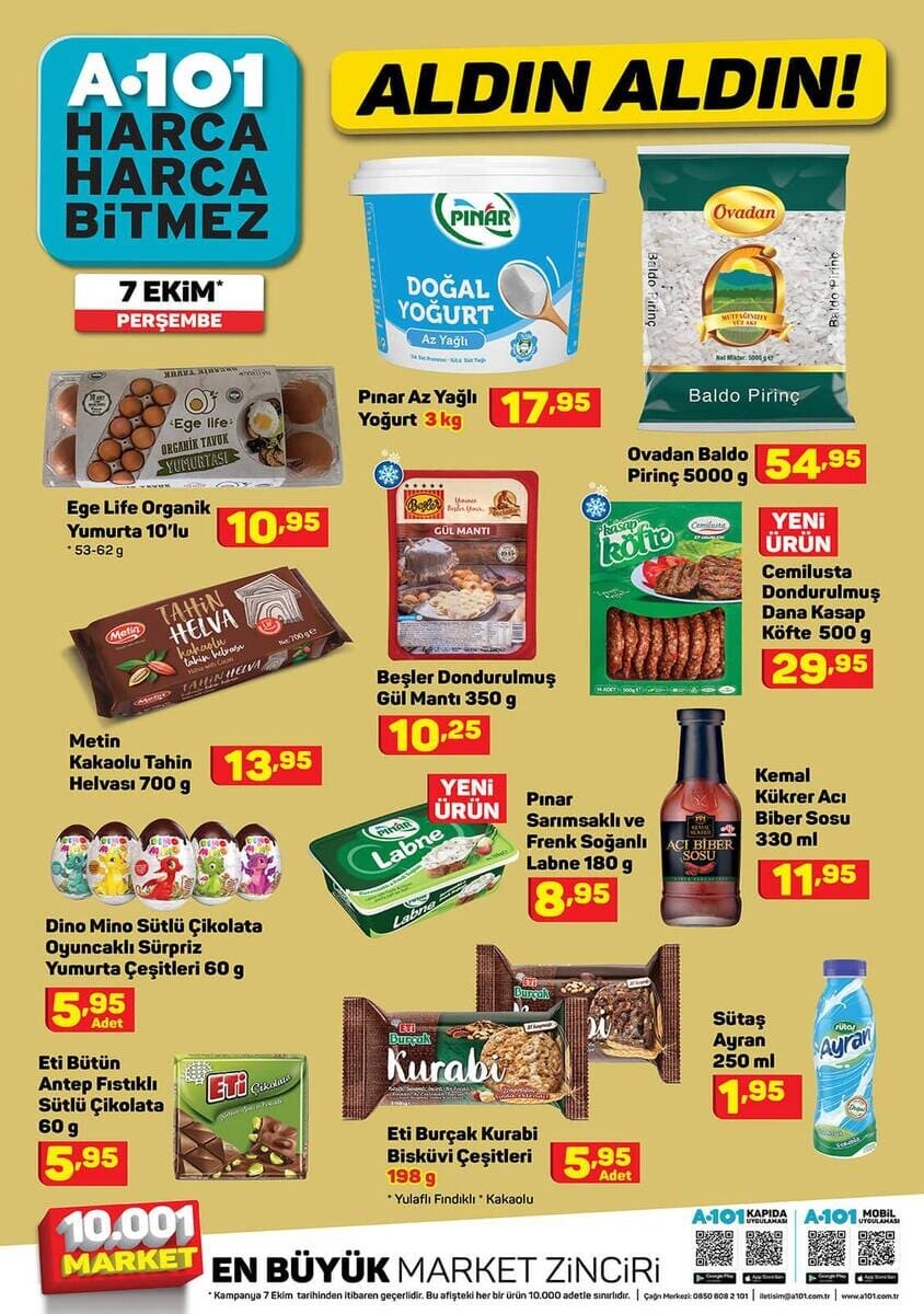a101 7 ekim aktüel ürünleri