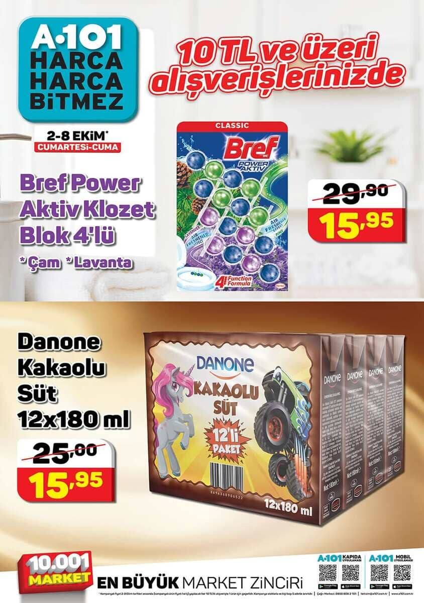 2 ekim a101 aktüel