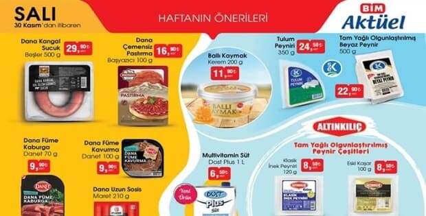 bim 30 kasim 2021 aktuel urunler katalogu