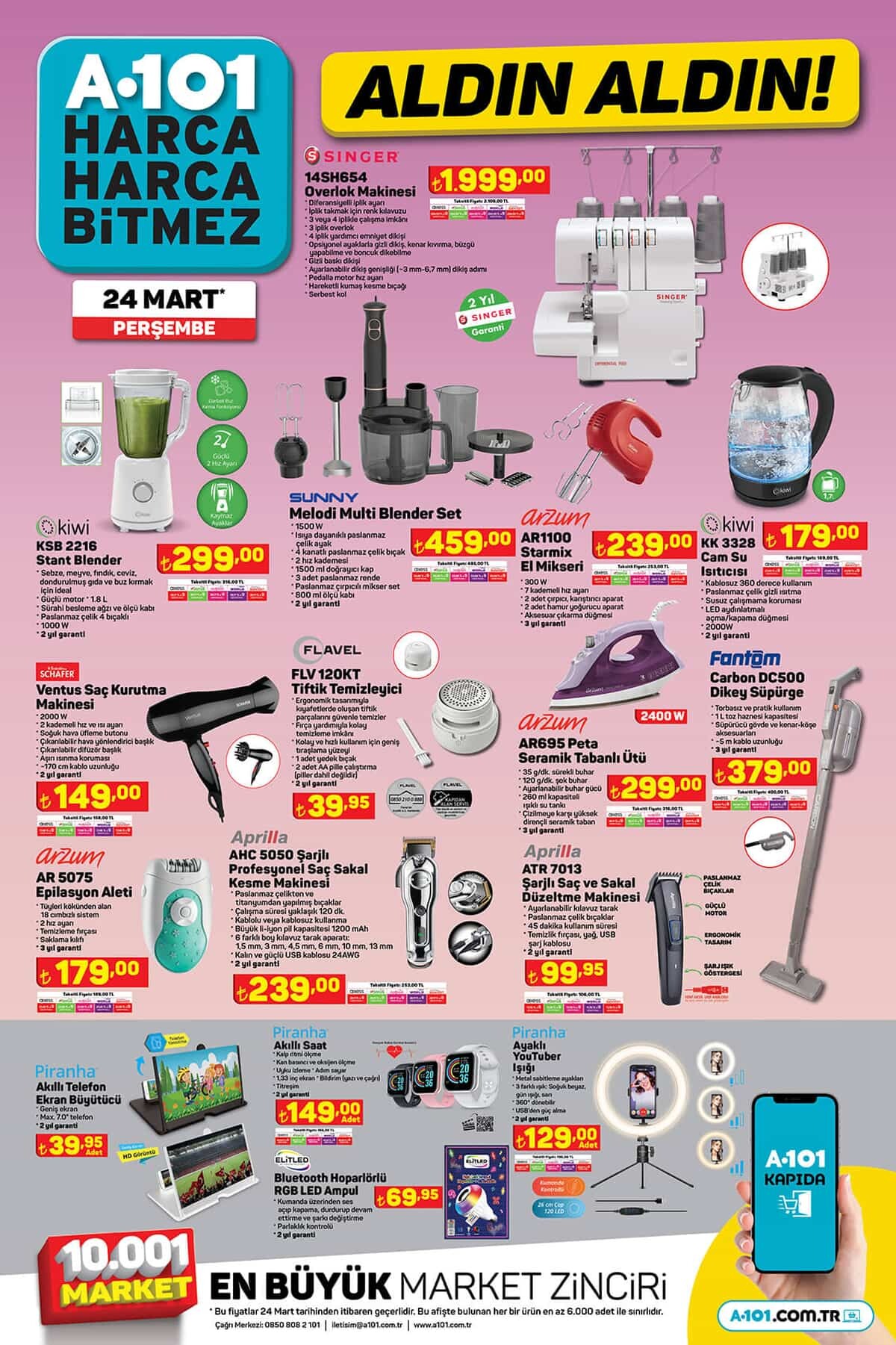a101 24 mart 2022 aktuel katalog