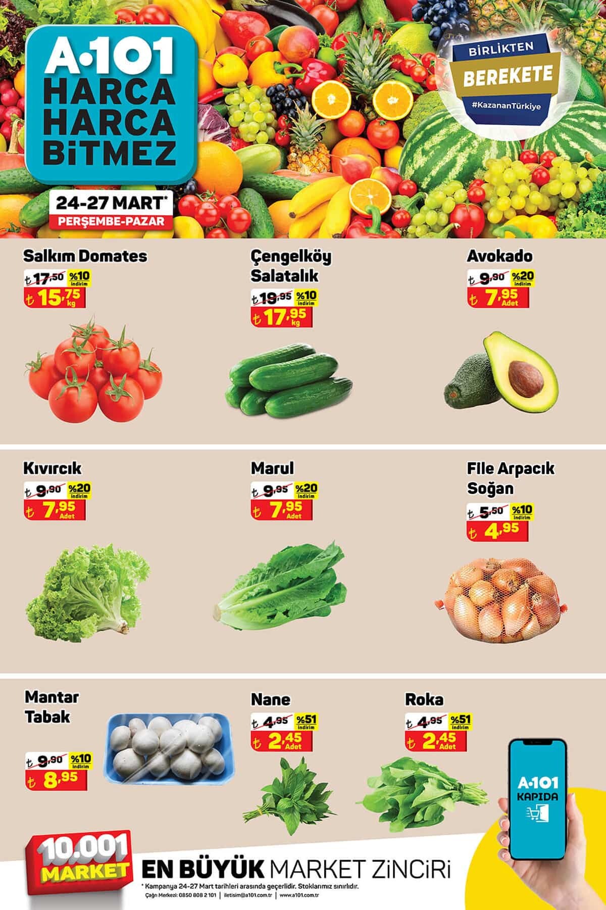 a101 26 mart 2022 haftanın yıldızları