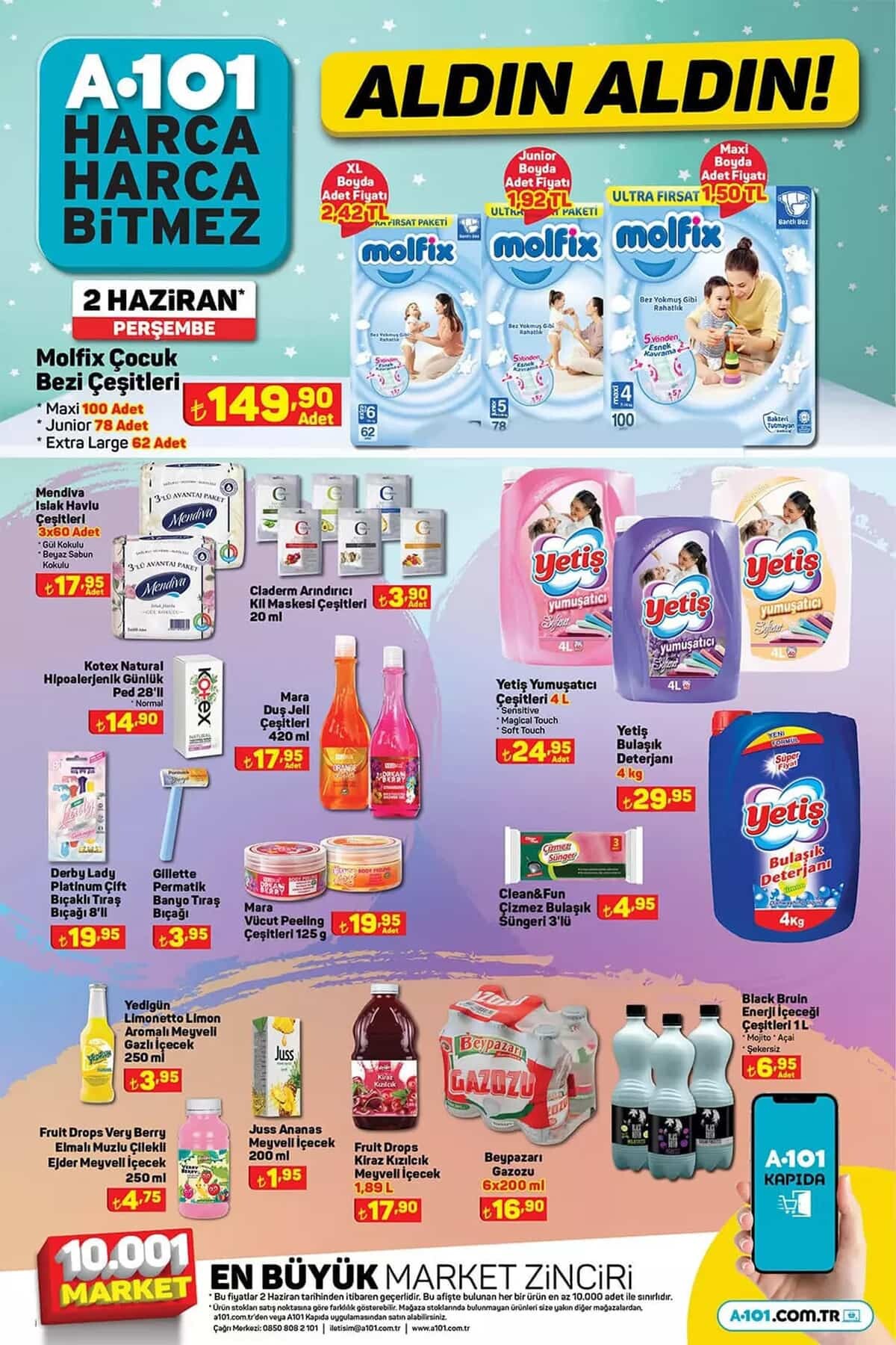 2 haziran a101 aldın aldın